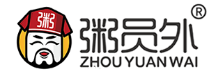 粥员外粥店加盟logo